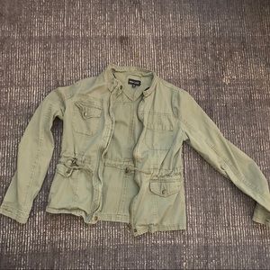 military green jacket
